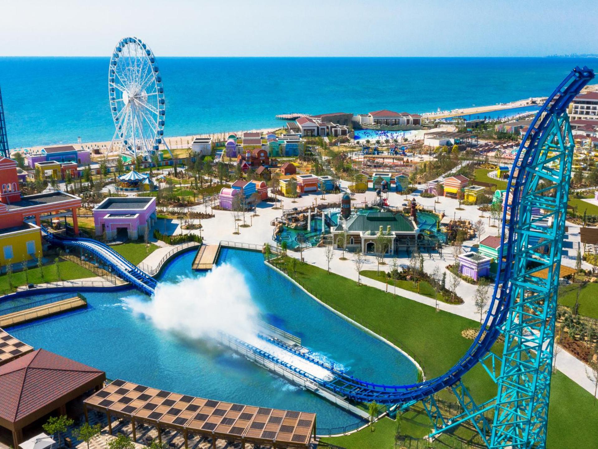 Rixos Water World Aktau - Theme Park Free Access Hotell Exteriör bild
